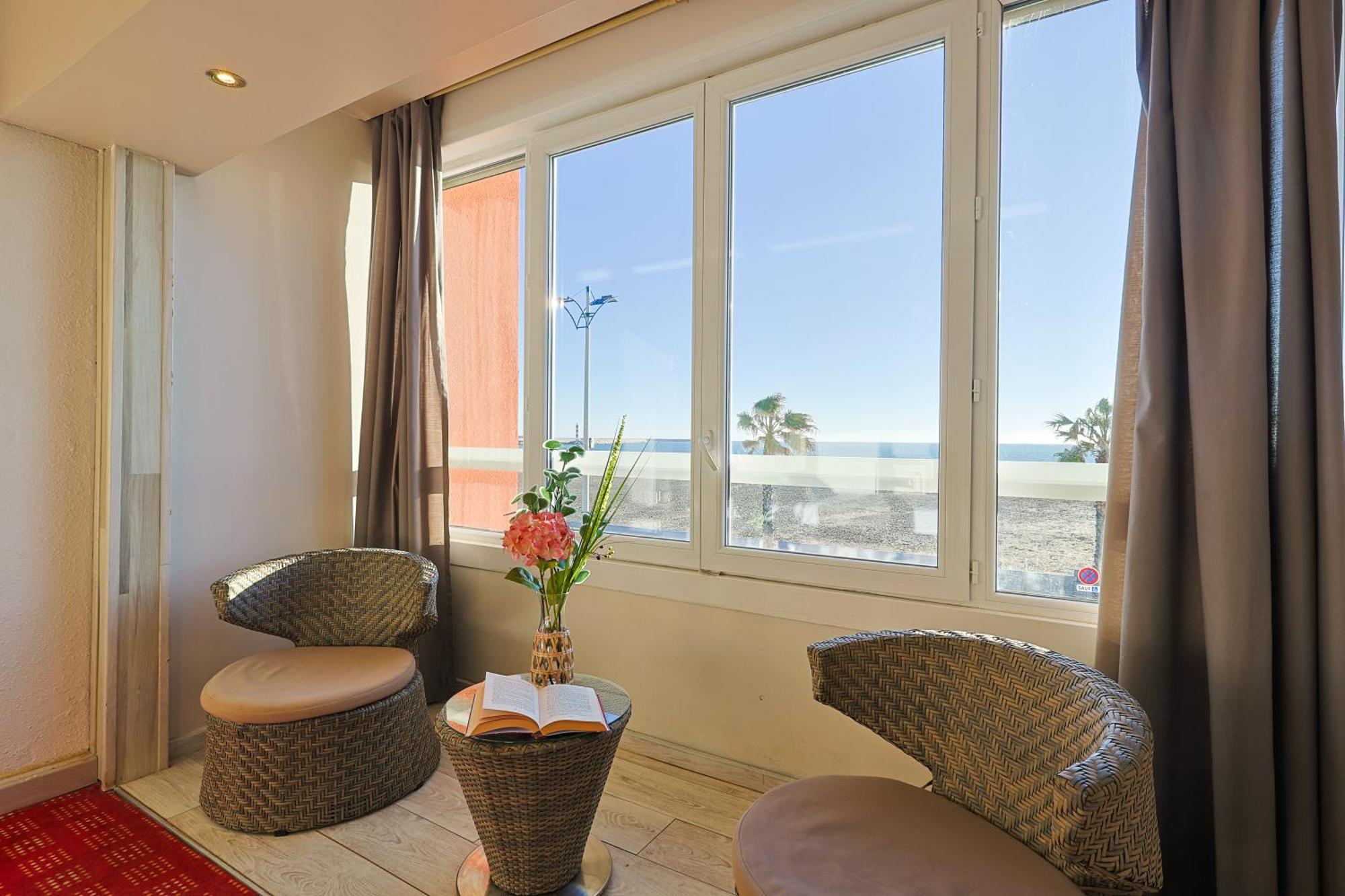 Logis Hotel & Restaurant Mediterranee Пор-ла-Нувель Экстерьер фото