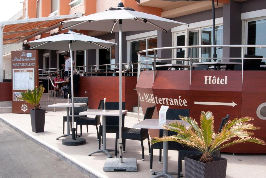 Logis Hotel & Restaurant Mediterranee Пор-ла-Нувель Экстерьер фото